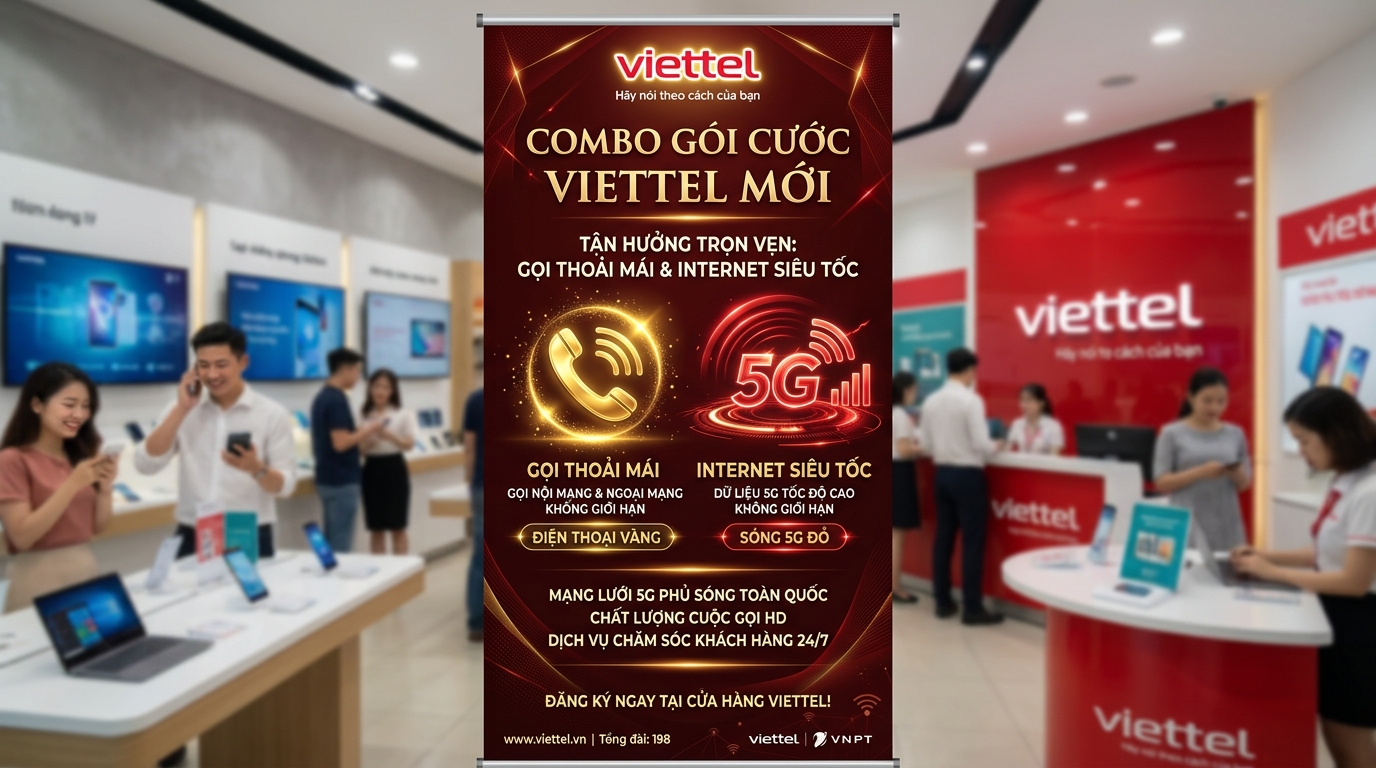 Tổng Hợp Các Gói Combo Viettel Data Thoại Rẻ Nhất Hiện Nay - Ưu Đãi Khủng 2024